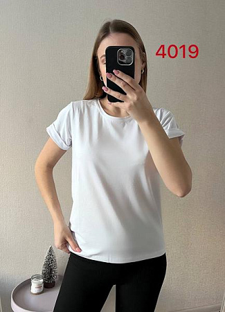 Футболка Fsn 4019 white - делук