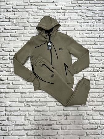 Костюм Спорт Yulichka F3008NF khaki - делук