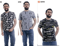 Футболка Samo 5488-6 black - делук