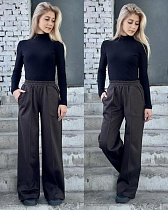 Штаны Karolina KR302 brown Штаны Karolina KR302 brown - делук