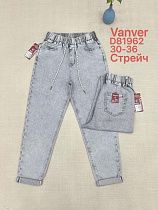 Джинсы Leen D81962 grey - делук