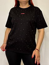 Футболка Kosta H538 black - делук