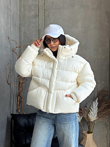 Пуховик Trend 2483 l.beige - делук