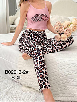 Пижама Brilliant B02013-2 pink - делук