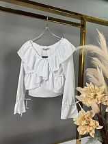 Блузка Delfinka 602 white - делук