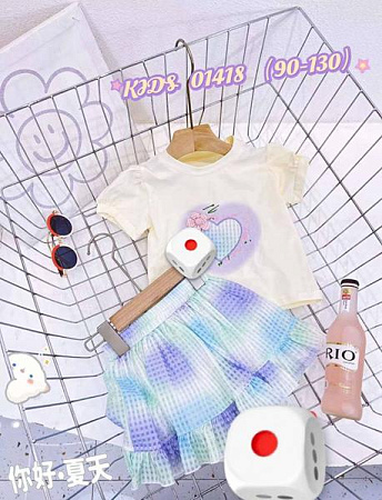 Костюм Фунтик 01418 white - делук