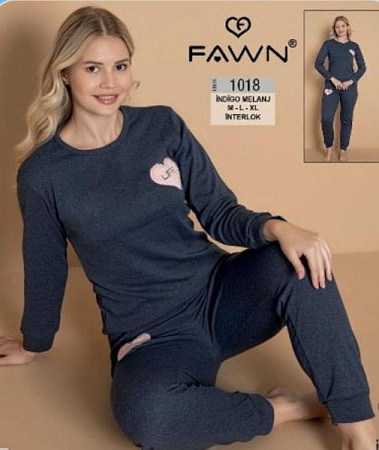 Пижама Romeo Life 1018 navy - делук