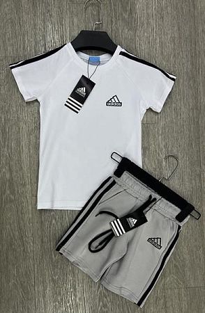 Костюм Mirwear Kids 81-1 white-l.grey - делук