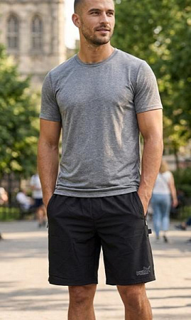 Шорты Delviago DL761 black - делук