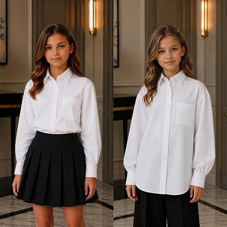 Рубашка Karolina KR747 white - делук
