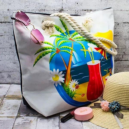 Сумка Luna-Bag 8668K white - делук