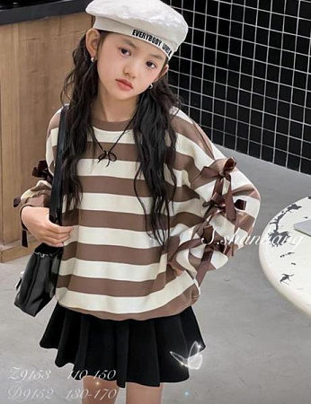 Свитер Meloria D9152 brown - делук