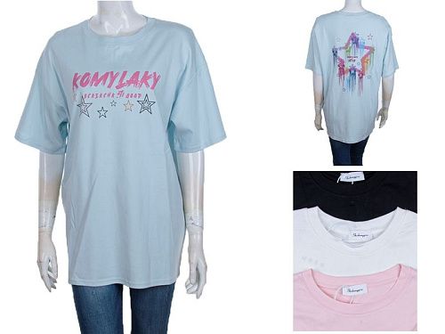 Футболка Big Clothes 4064-1208-6 mix - делук