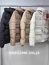 Куртка Jacket B8802 beige - делук
