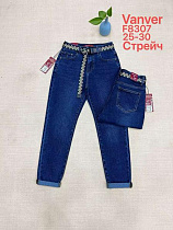 Джинсы Vanver F8307 blue - делук