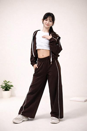 Костюм Спорт Lima Kids 2504 brown - делук