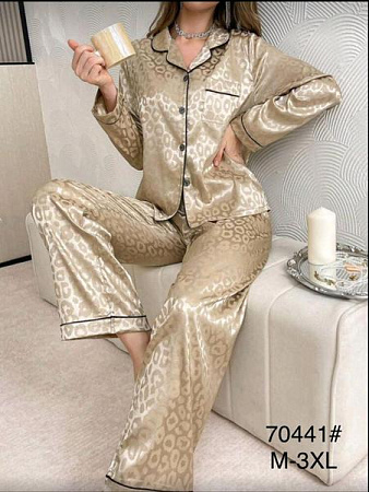 Пижама Romeo Life 70441 beige - делук