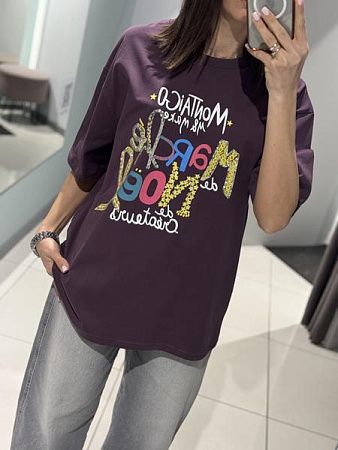 Футболка Comod 8152 purple - делук