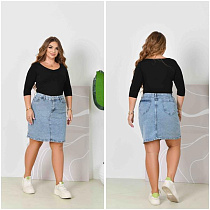 Юбка Ruxa 307 l.blue - делук