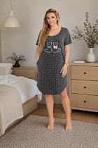Ночнушка Trikotag T1396 black - делук