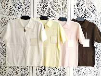 Футболка Lora LR1233 white - делук