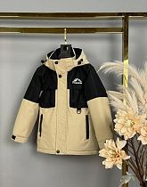 Куртка Delfinka YY106 beige - делук