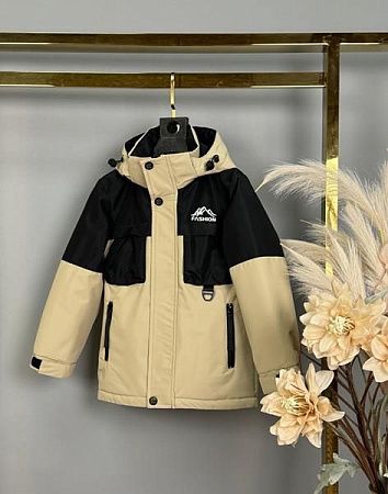 Куртка Delfinka YY106 beige - делук