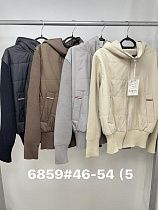 Куртка Jacket 6859 grey - делук