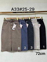 Юбка Kenalin A33-7 l.grey - делук