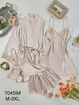 Пижама Brilliant B70459 beige - делук