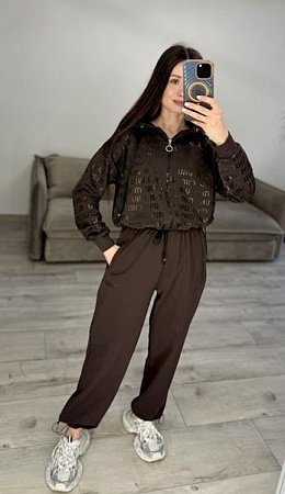Костюм Спорт S.Style 312-4 brown - делук