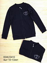 Кофта Baykush 004K-0410-1 black - делук