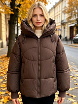 Куртка Jacket 7230 brown - делук