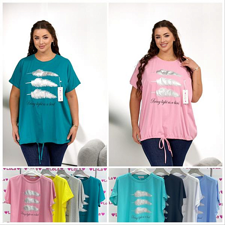 Футболка Lola LL601 mix - делук