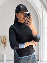 Свитер Levisha 24034 black - делук