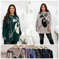 Свитер Lola LL296 mix Свитер Lola LL296 mix - делук