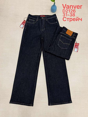 Джинсы Vanver D2126 navy - делук