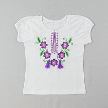 Вышиванка Webi 15-12 white-lilac - делук