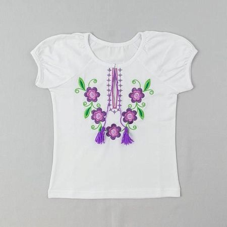 Вышиванка Webi 15-12 white-lilac - делук