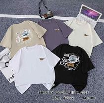 Футболка Delfinka 9002 l.beige - делук
