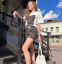 Костюм Sport Style 10269 grey - делук