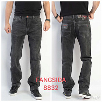 Джинсы Fangsida 8832 d.grey - делук