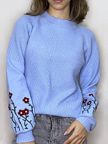 Свитер Kosta 5615 l.blue - делук