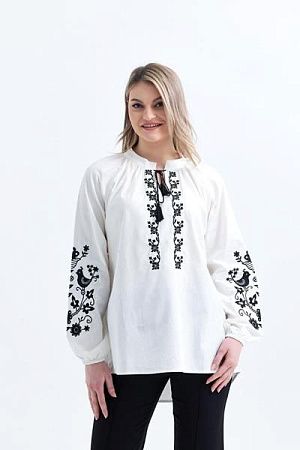 Вышиванка Global 1348 white - делук