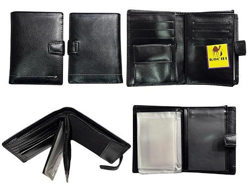 Кошелек Trendshop 71-H-302B black - делук