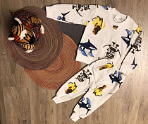 Пижама Marimaks M323 white - делук