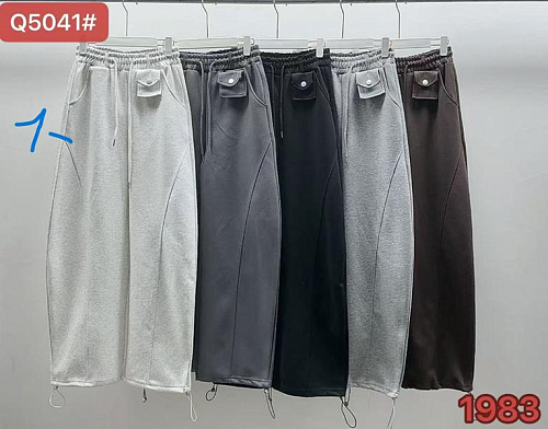 Штаны Спорт Style Nadezhda Q5041-1 l.grey - делук