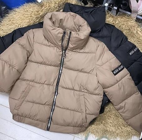 Куртка Modnulya 601 beige - делук