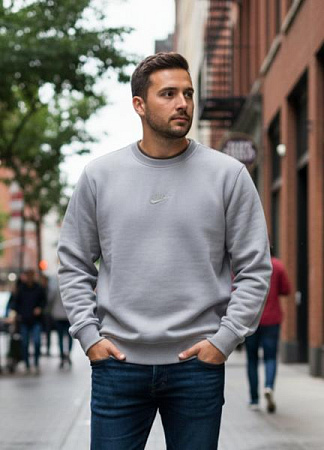 Свитер Delviago DL604 grey - делук