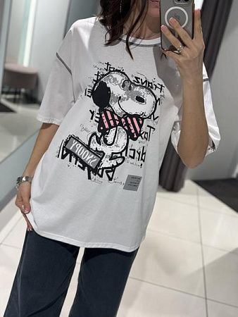 Футболка Comod 16137 white - делук